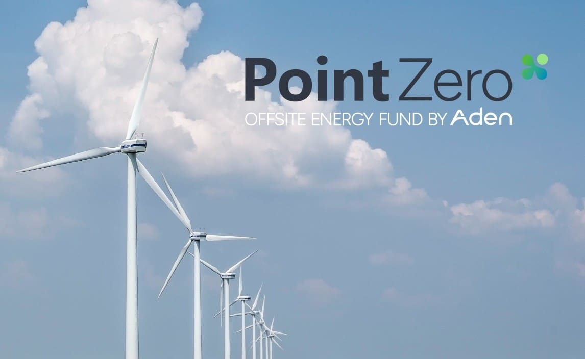 Aden Energies will co- launch PointZero offsite additionality fund